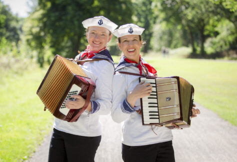 Stefanie Lubrich und Astrid Hauke; Foto: © Dorit Schulze