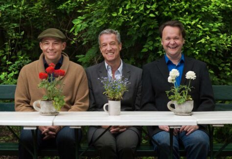 Das Trio "Slowboy" mit den Musikern Kay Lübke, Jan von Klewitz und Wolfgang Roggenkamp; Foto: